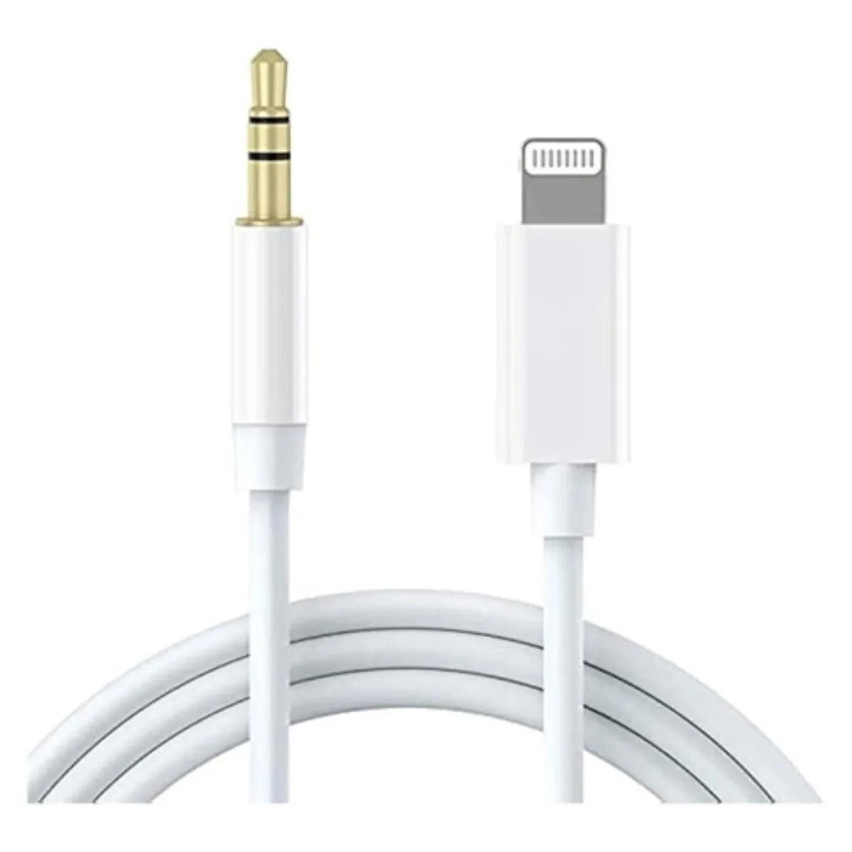 GENERICO - Cable compatible Iphone Auxiliar 3.5 a Lightning