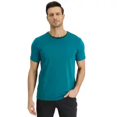 MROTTO - Polera Hombre Cuello V Casual Manga Corta