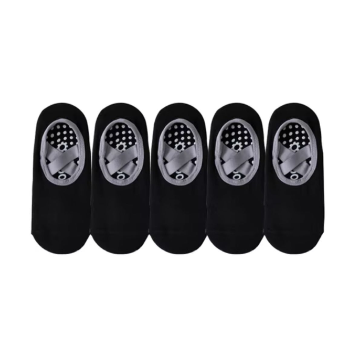 GENERICO - Calcetines Antideslizantes Algodón Yoga PILATES Set 5 Par