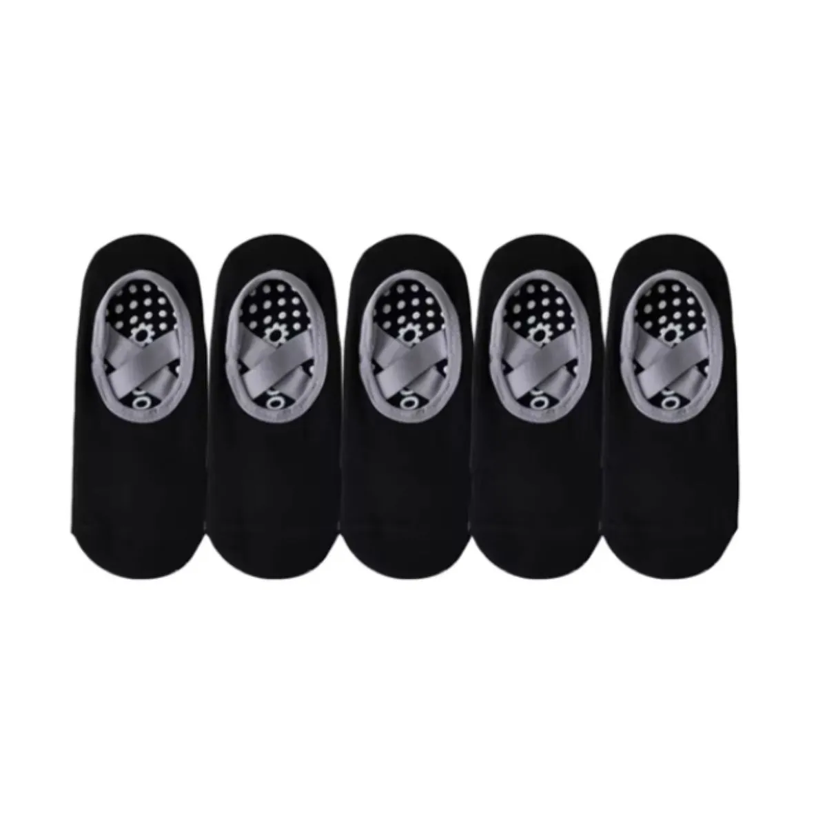 GENERICO - Calcetines Antideslizantes Algodón Yoga PILATES Set 5 Par