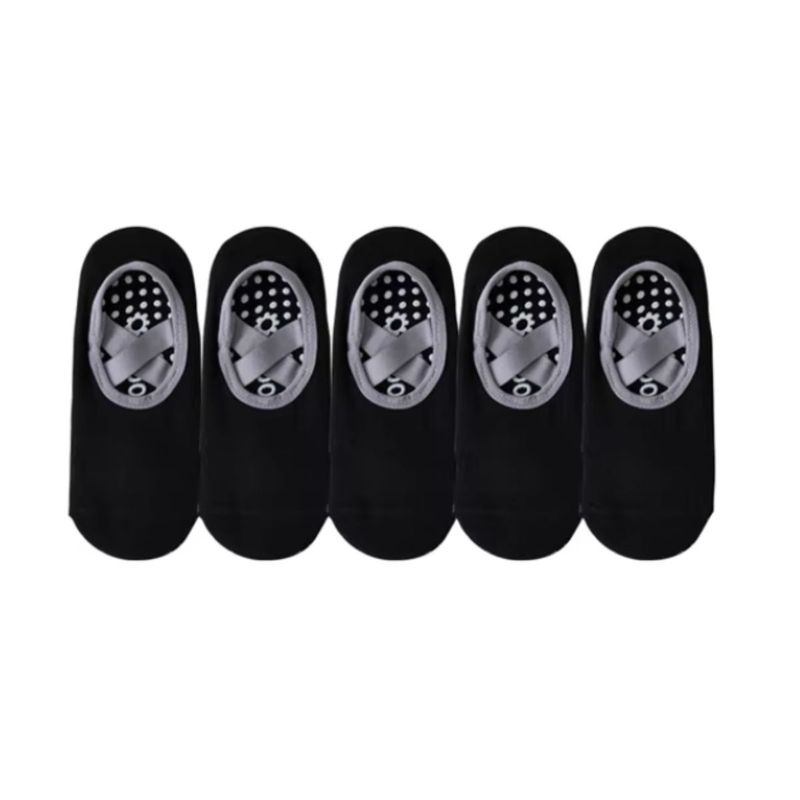 GENERICO - Calcetines Antideslizantes Algodón Yoga PILATES Set 5 Par