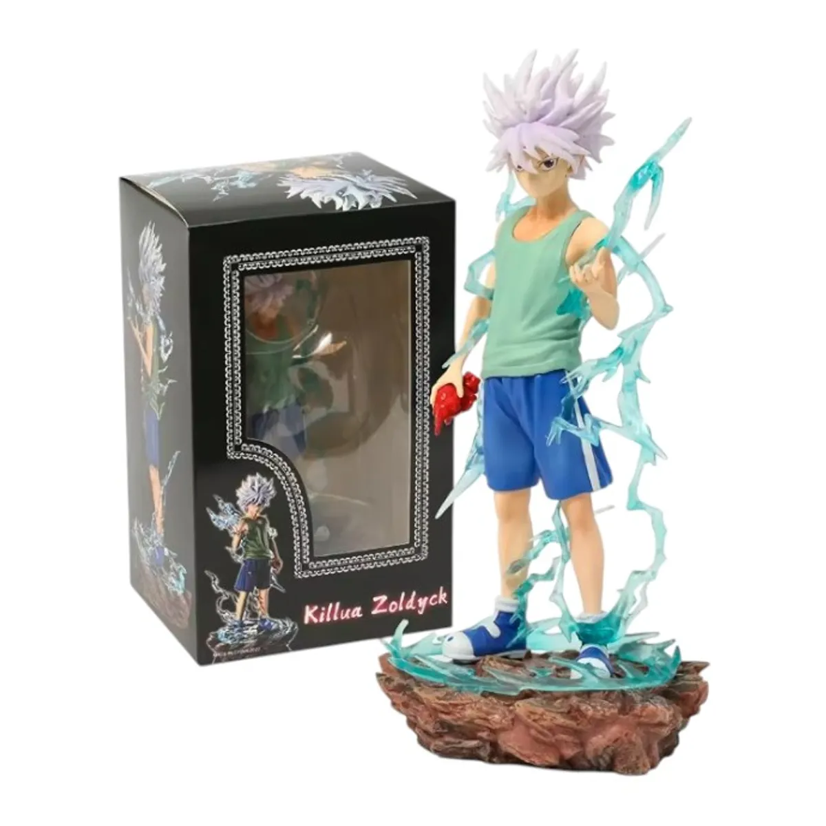 GENERICO - Figura Killua Zoldyck Corazon 22cm Hunter X  Cazador X