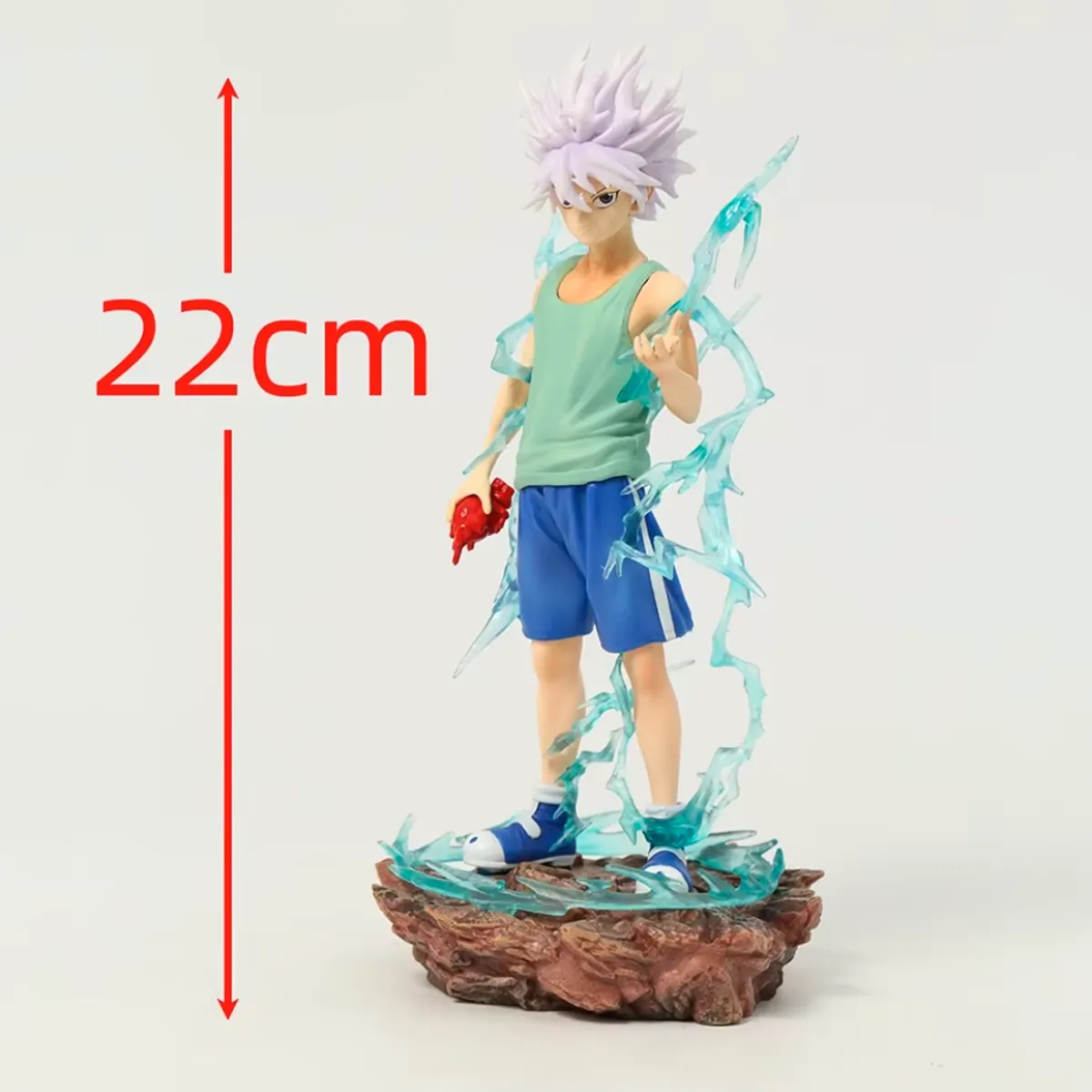 GENERICO - Figura Killua Zoldyck Corazon 22cm Hunter X  Cazador X