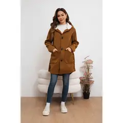 MPROPIA - Abrigo Mujer Largo Formal Excelente Calidad 7591.