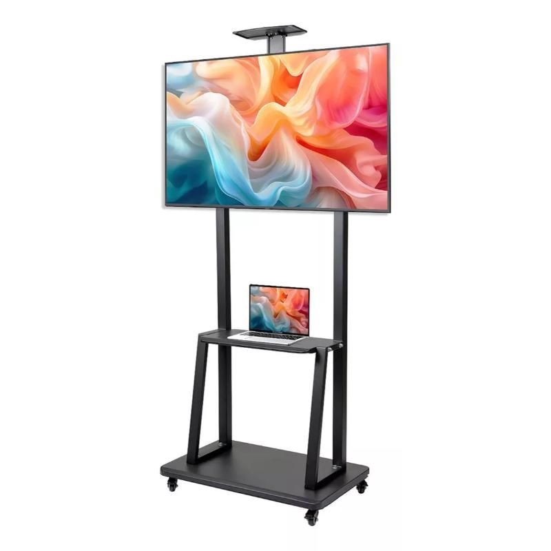 GENERICO - Soporte Base Tv Movil Ruedas 32-70pulg Soporta 55kg altura 145cm