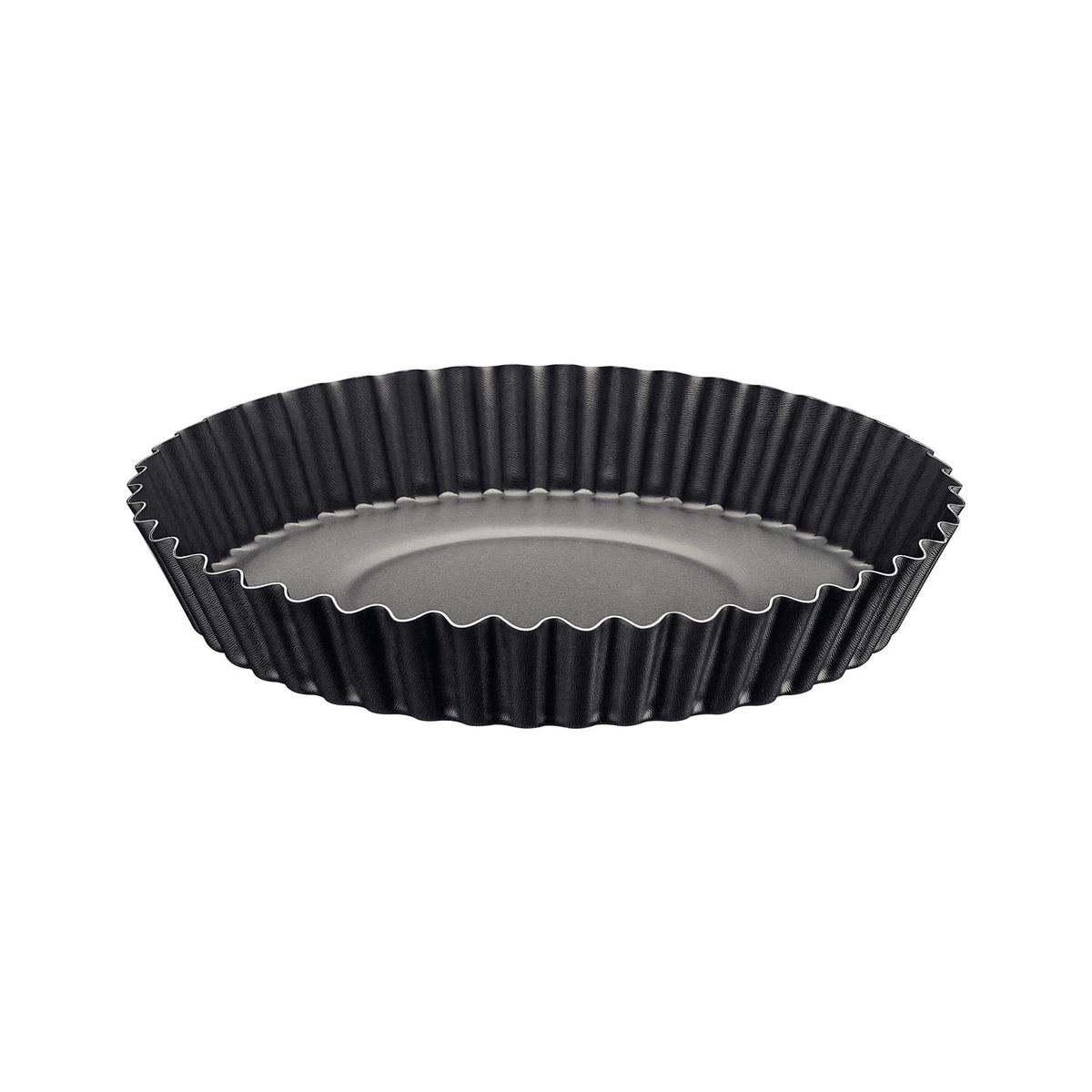TRAMONTINA - Molde para Tarta Tramontina Brasil en aluminio con revestimiento interno y externo antiadherente Starflon Max grafito 26 cm 1,8 L