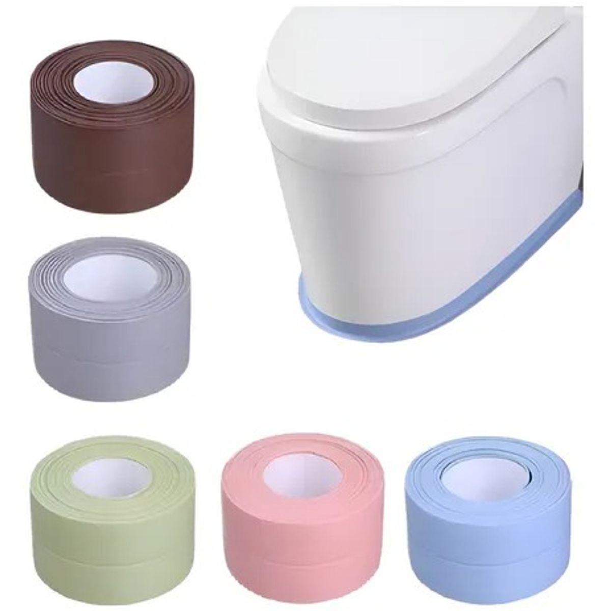 GENERICO - Cinta Sellado Baño Impermeable Ducha Lavaplato Doblecontacto