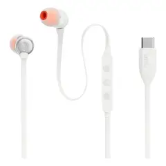 JBL - Audífonos Tune 310c Con Miccontrol Usb C Blanco