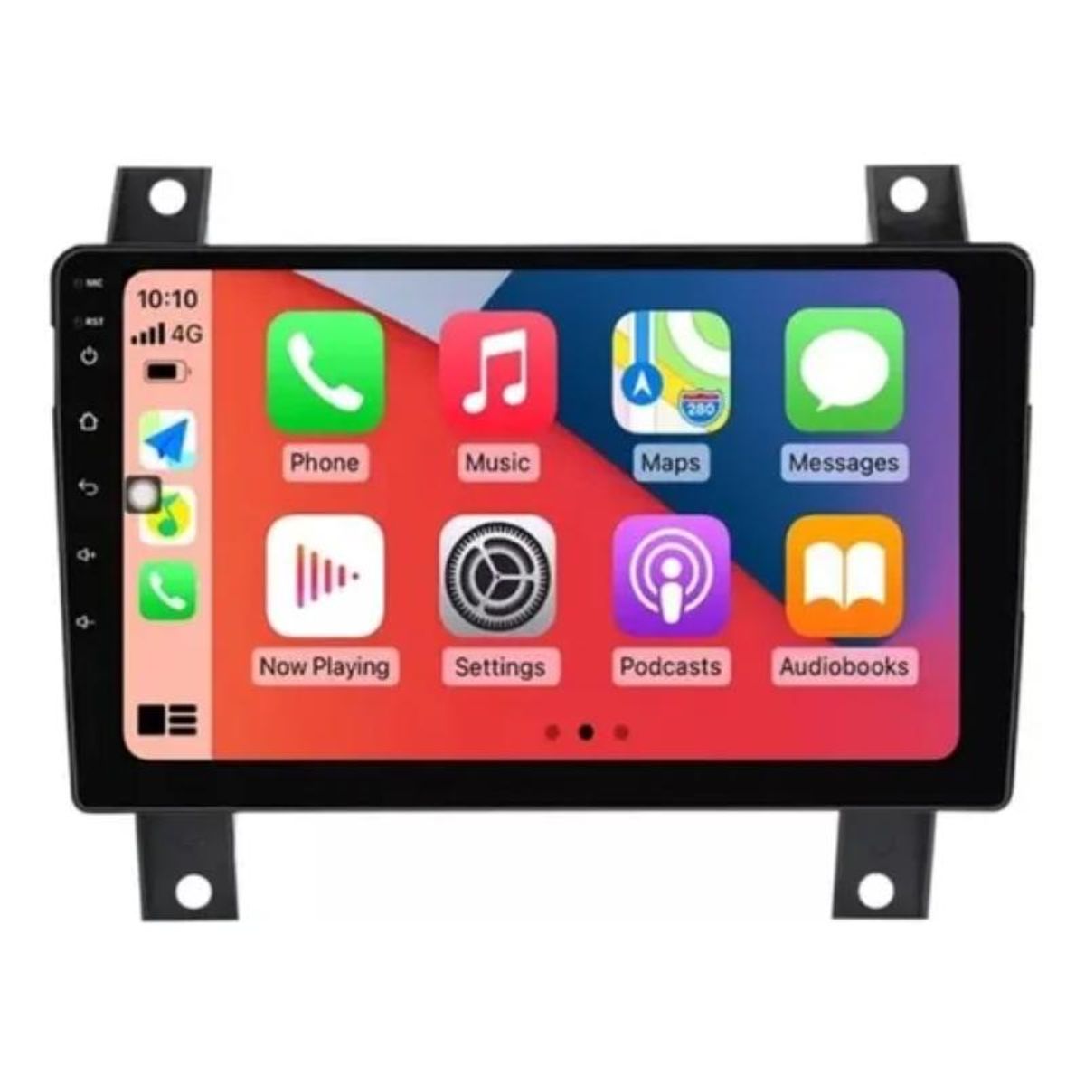 GENERICO - Bisel Great Wall Poer 2020+ Adaptador Radio 9 Pulgadas Negro