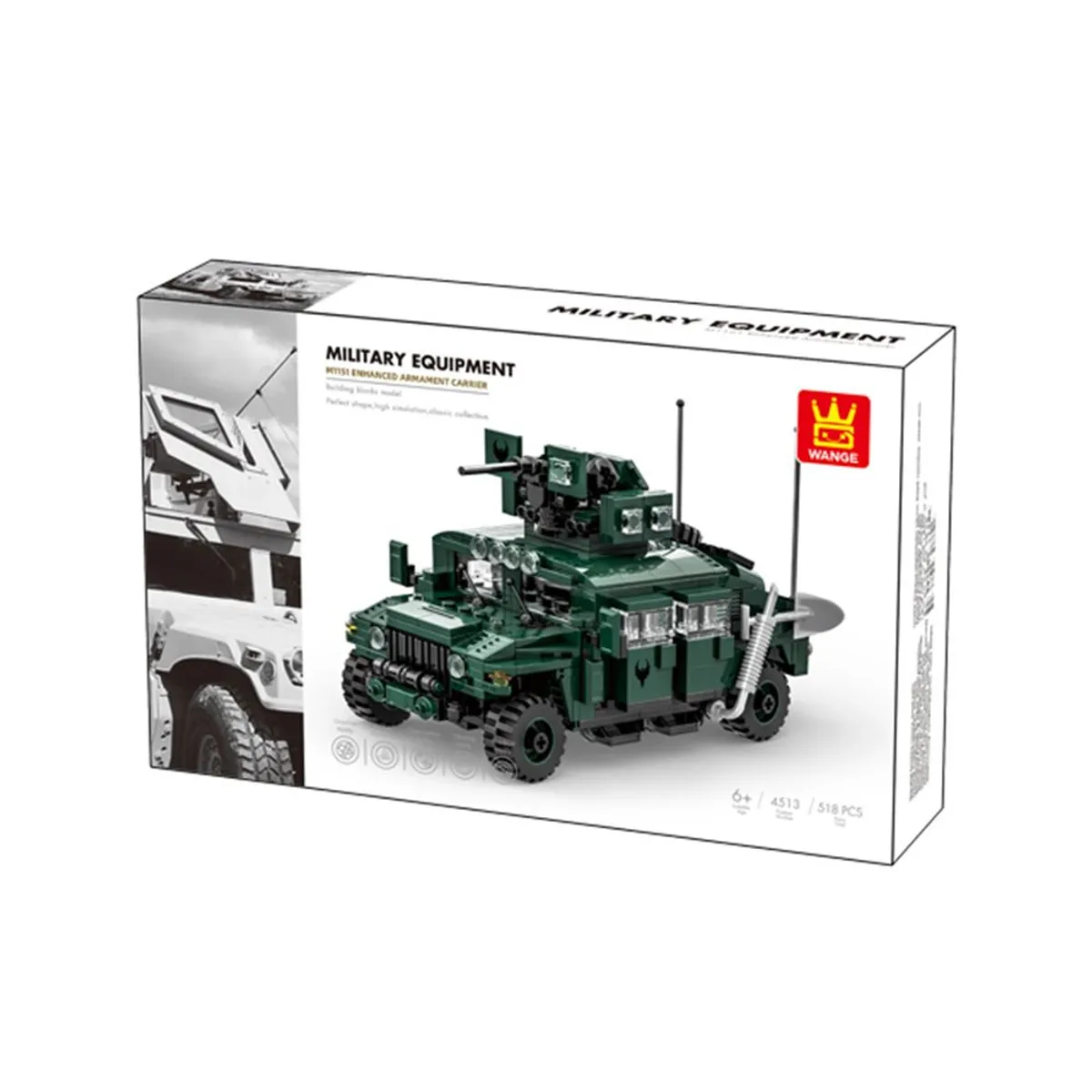 GENERICO - Tanque Militar Porta Armamento Armable 518 pzs.