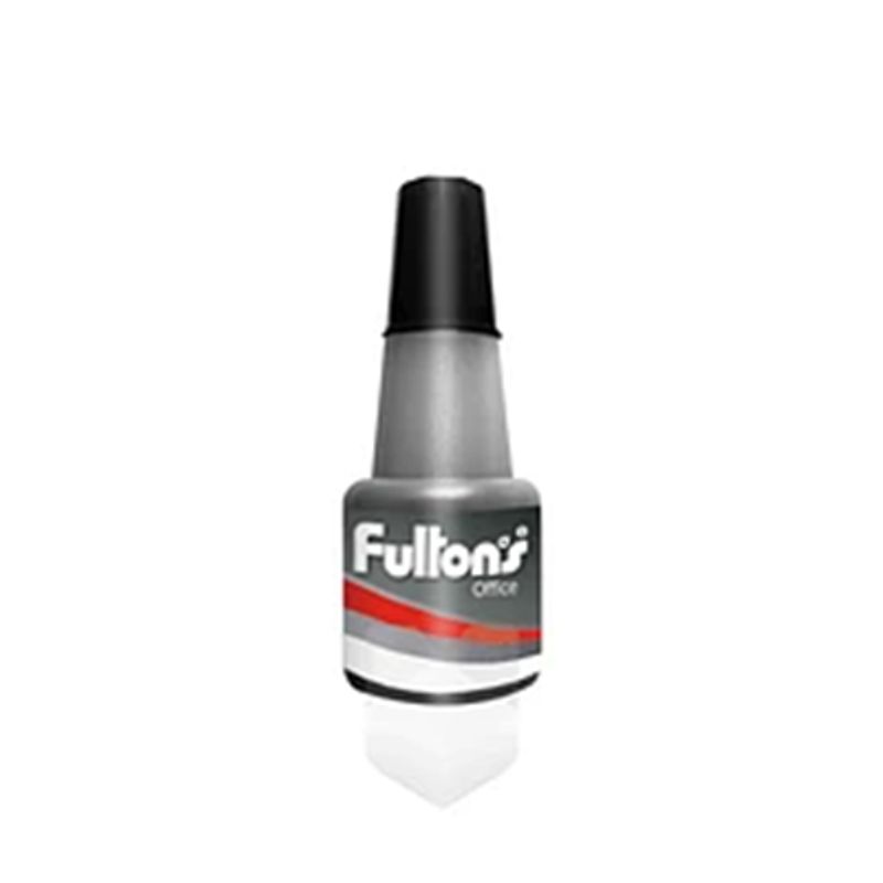 FULTONS - Tinta para tampón negra 24ml