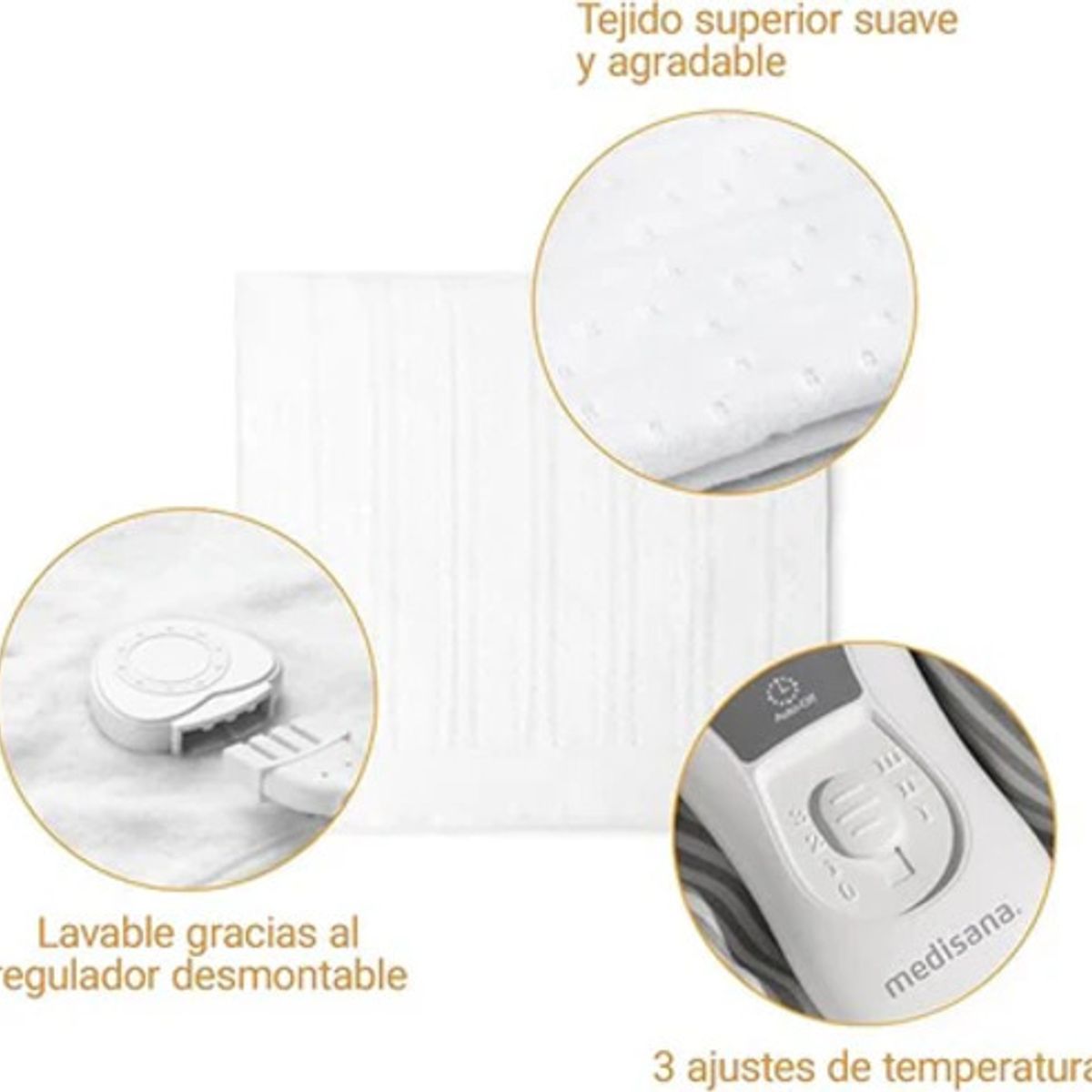 MOVI - CALIENTA CAMAS DE 2  PLAZAS