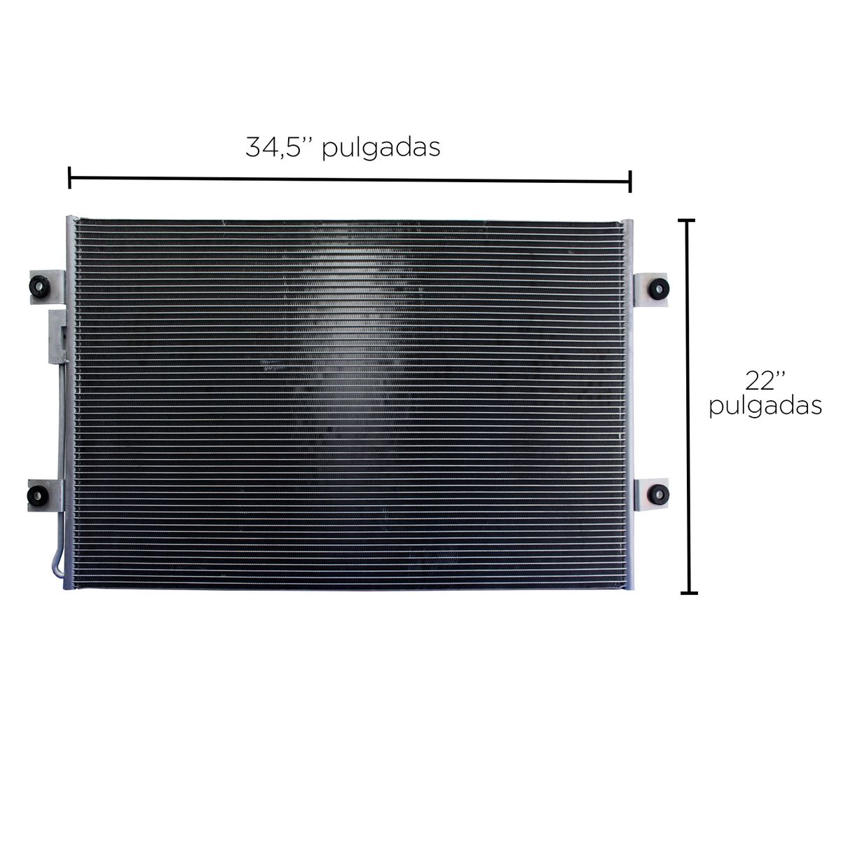AMERICAN AIR - Condensador De Ac para FREIGHTLINER CASCADIA 08-17 CORONADO.