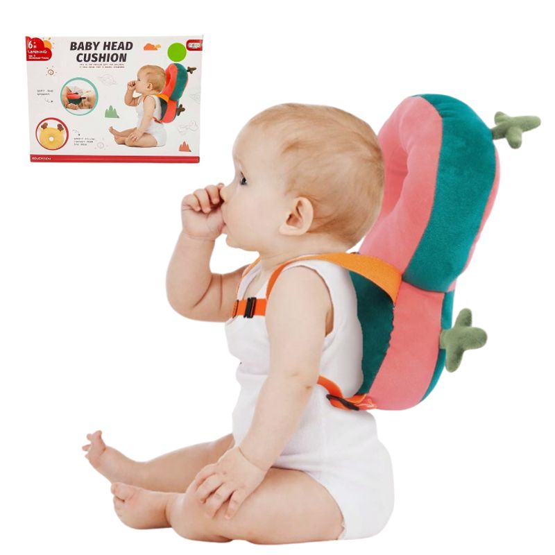 GARSIL - Mochila Almohada Protectora Para Bebés Anti-Shock Verde