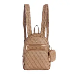 GUESS - Mochila Mujer Power Play Tech Backpack Café