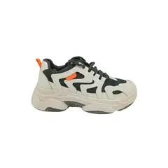 HERIEL - Zapatilla Blanca Plataforma Mujer