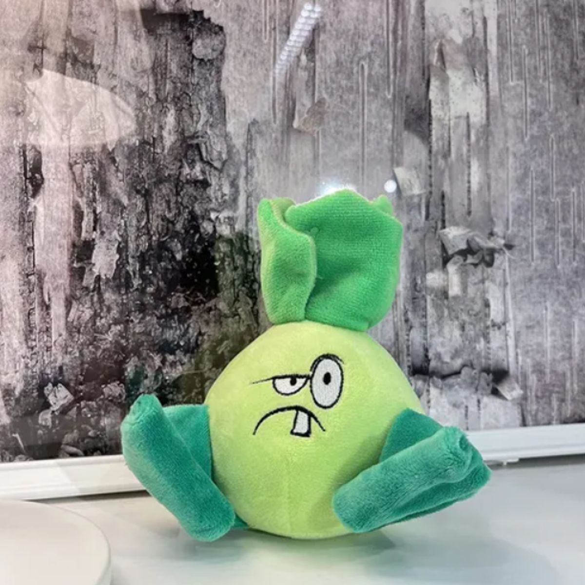 GENERICO - Plantas Vs Zombies Peluche 14 Lechuga Bonk Choi Golpeador