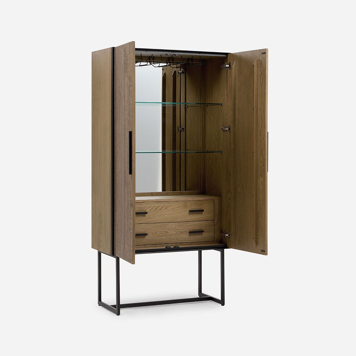 ROSEN - Estante Stanton 100 x 45 x 200 Marrón