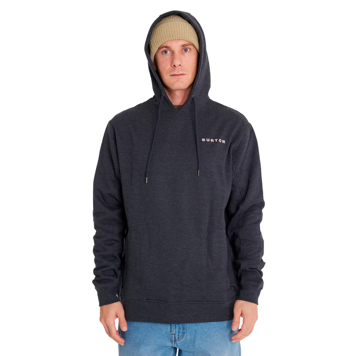 BURTON - Polerón Hombre Hoodie Negro BURTON