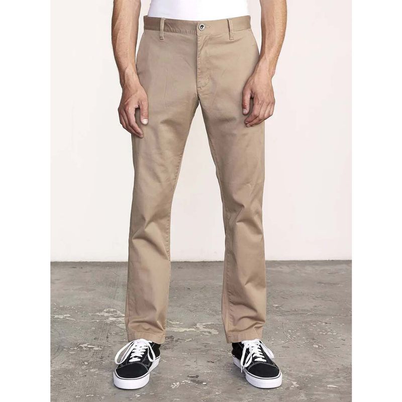 RVCA - Pantalón Hombre Stretch fit Beige RVCA RVCA