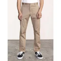 RVCA - Pantalón Hombre Stretch fit Beige