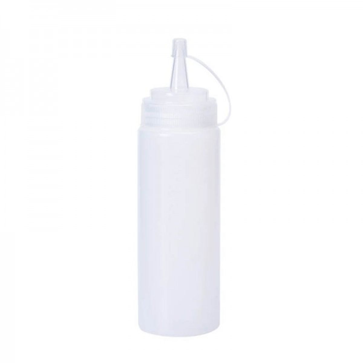 IMAHE - Set de 2 Botella Dispensadora Salsa Graduada Transparente 200Ml