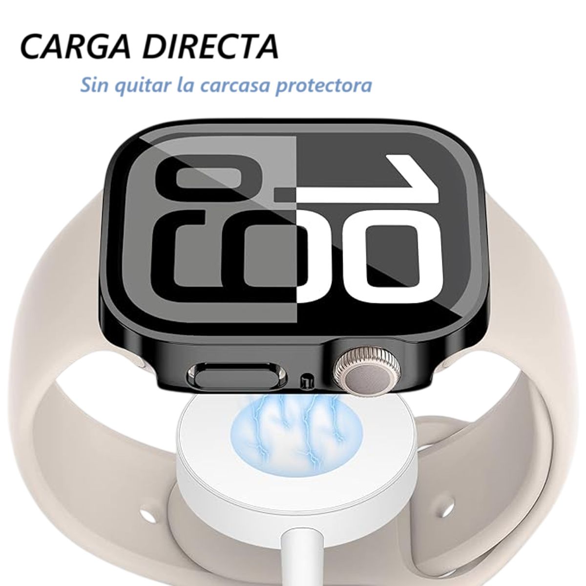 GENERICO - Protector Carcasa Slim Para Apple Watch 46mm Serie 11 / Serie 10