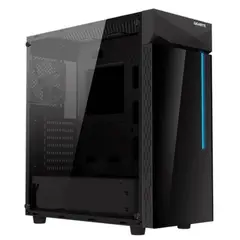 GIGABYTE - Gabinete - C200 Glass - S/Fuente - ATX - Incluye 1 FAN