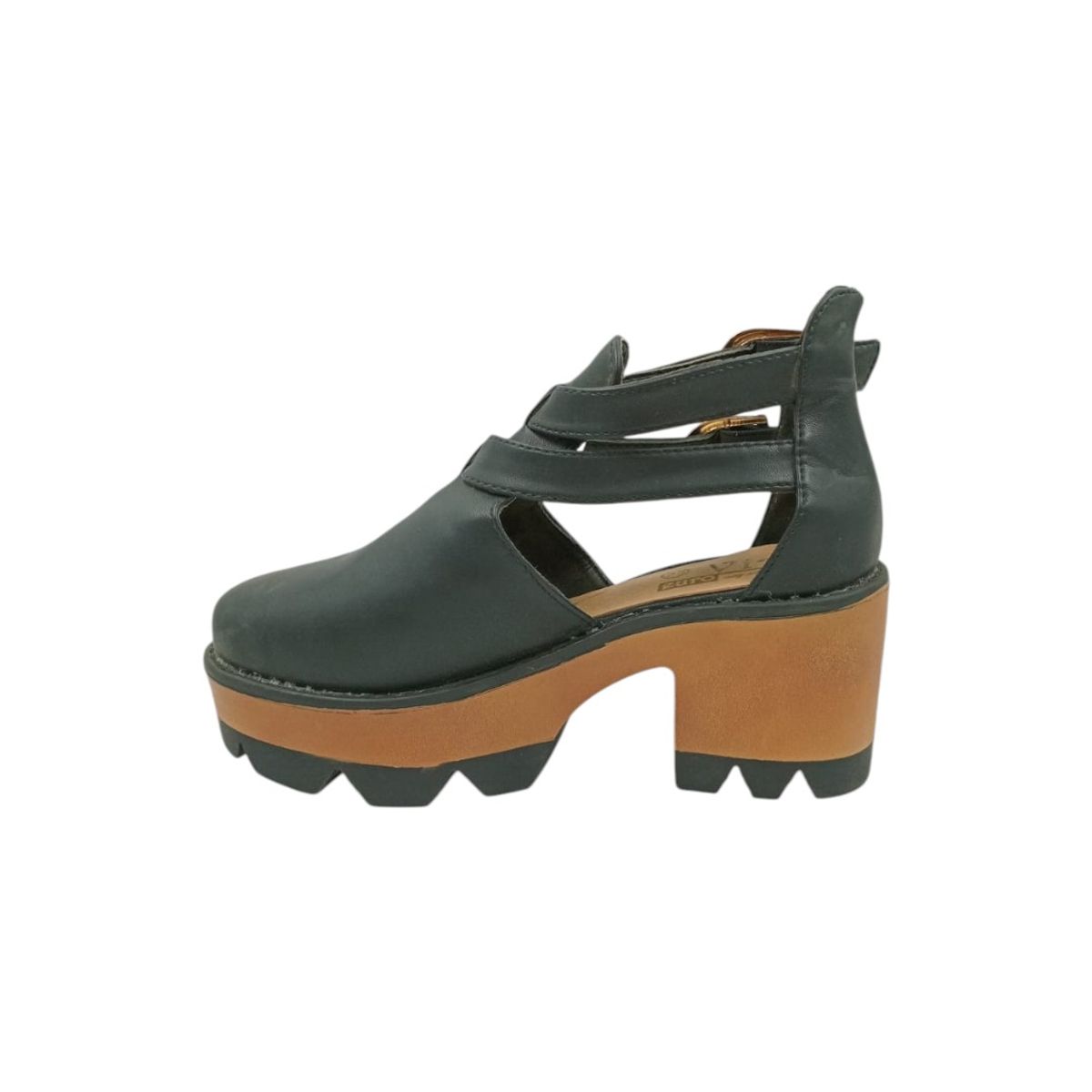 HERIEL - Zapato Negro Plataforma Mujer