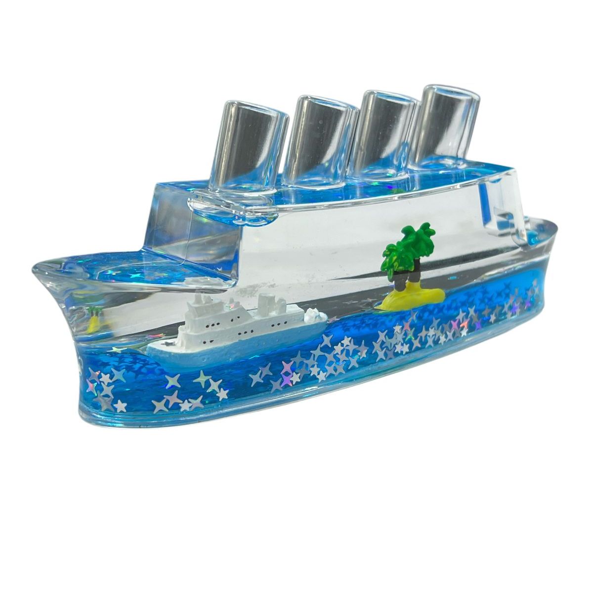 GENERICO - Barco Flotante Crucero 3d Anti hundimiento Mar