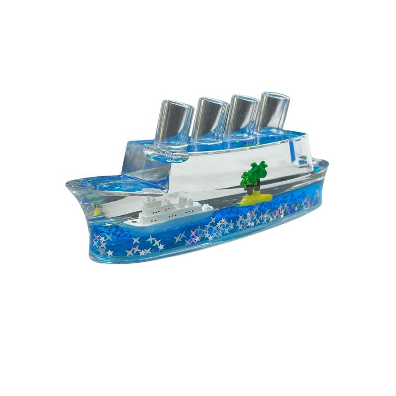 GENERICO - Barco Flotante Crucero 3d Anti hundimiento Mar