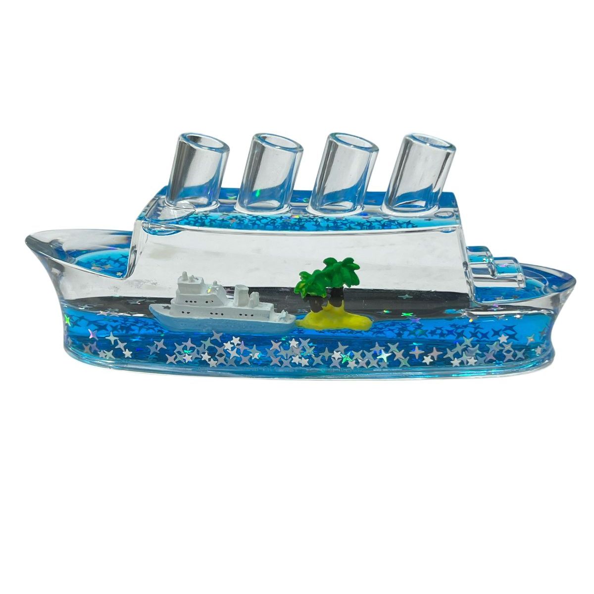 GENERICO - Barco Flotante Crucero 3d Anti hundimiento Mar