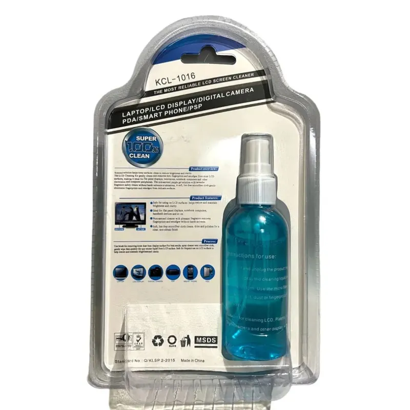 GENERICO - Kit De Limpieza Para Notebook Pantalla Lcd Camara Consolas