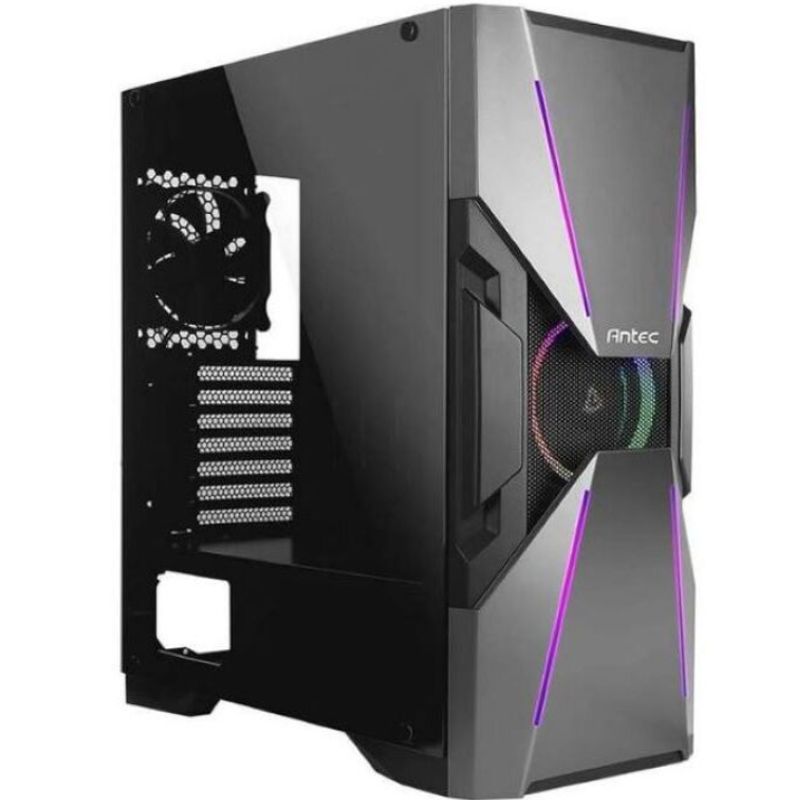 GENERICO - Gabinete - Antec DA601 -  RGB - S/Fuente - E-ATX - Incluye 1 Fan
