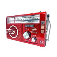 Radio Portátil Recargable Solar + Linterna
