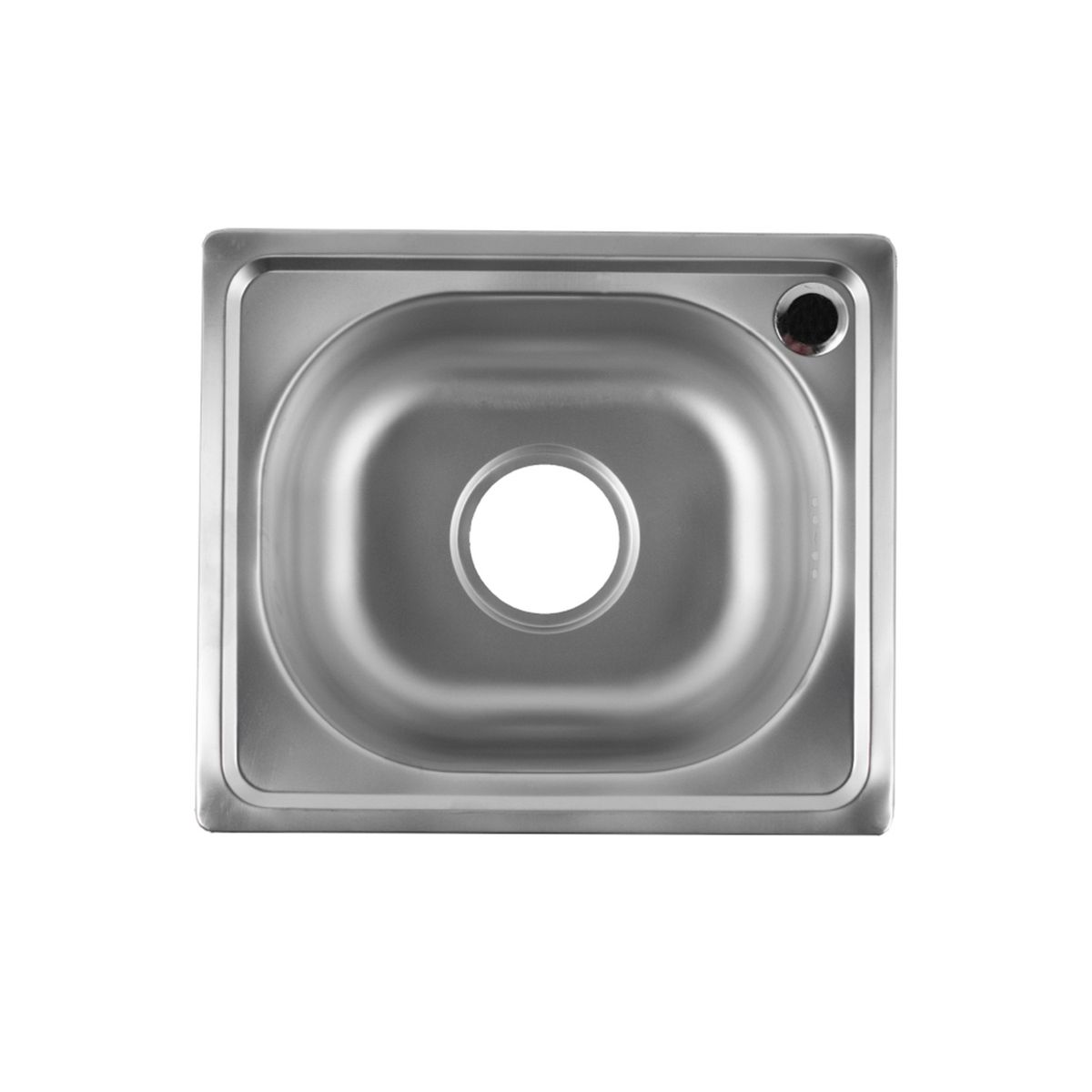 OEM - LAVAPLATOS DEKORA 37X32 CM EMPOTRAR SOBRE CUBIERTA COLOR PLATA