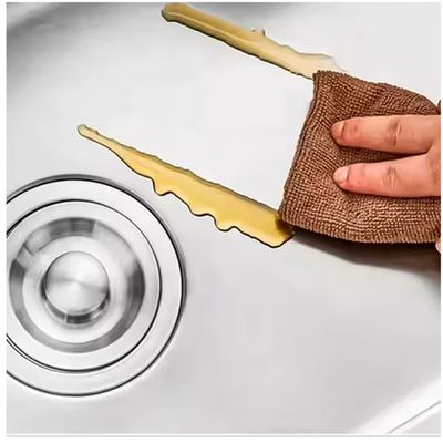 Imagen 2 del producto LAVAPLATOS DEKORA 37X32 CM EMPOTRAR SOBRE CUBIERTA COLOR PLATA