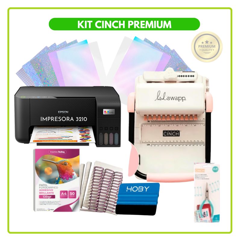 AMERICAN CRAFTS - Cinch Rosada + IMPRESORA SFJ10