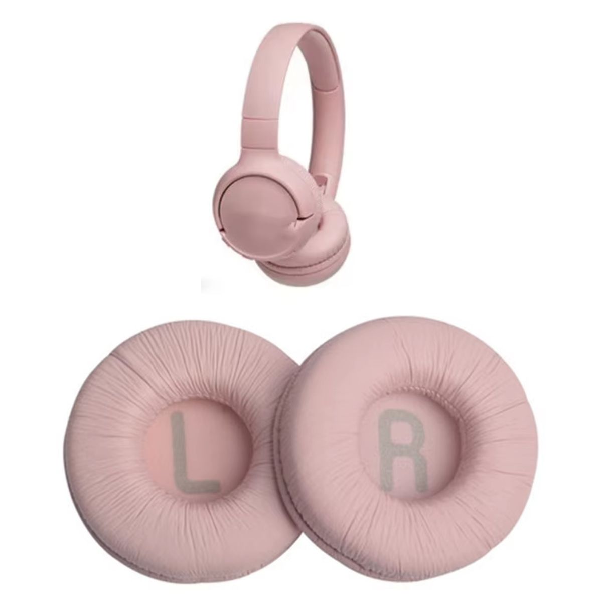 GENERICO - Almohadillas Compatibles para JBL T450 500 510 600 - Rosa