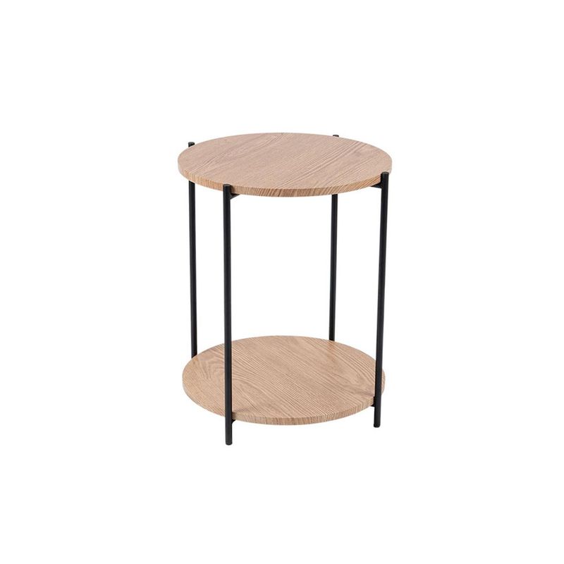 DAY - Mesa 40X50Cm Metal Mdf Negro DAY