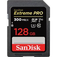 Tarjeta SD Extreme Pro 128GB UHS-II 300MBs SDSDXDK