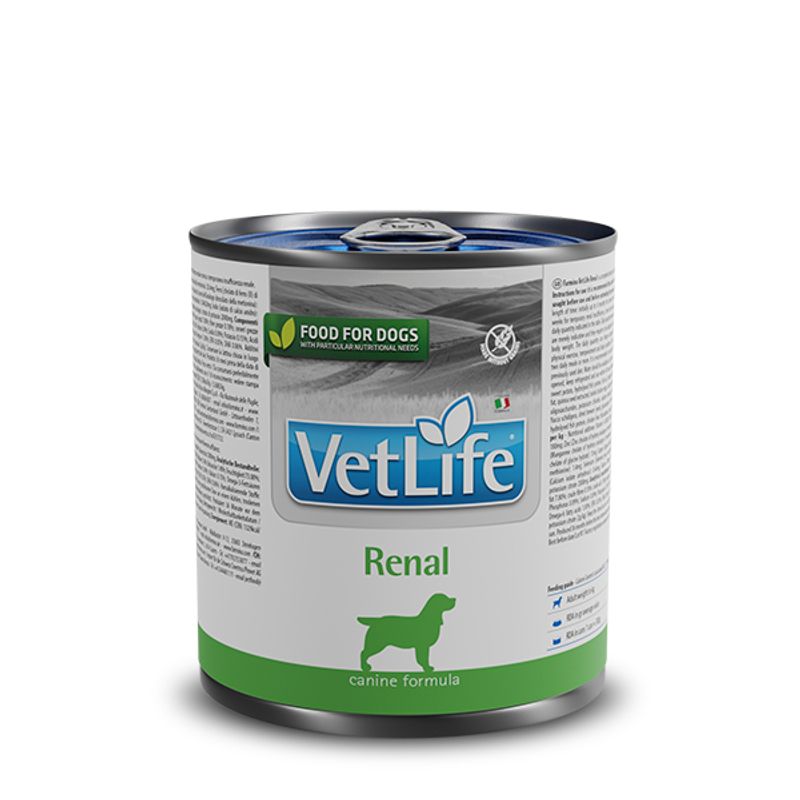 VETLIFE - Vet Life Lata Alimento Renal Perro 300gr