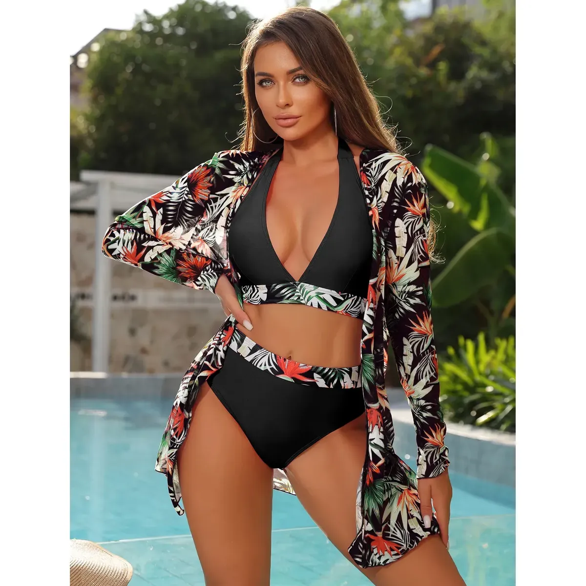 TIOZONEY - Conjunto Bikini Mujer