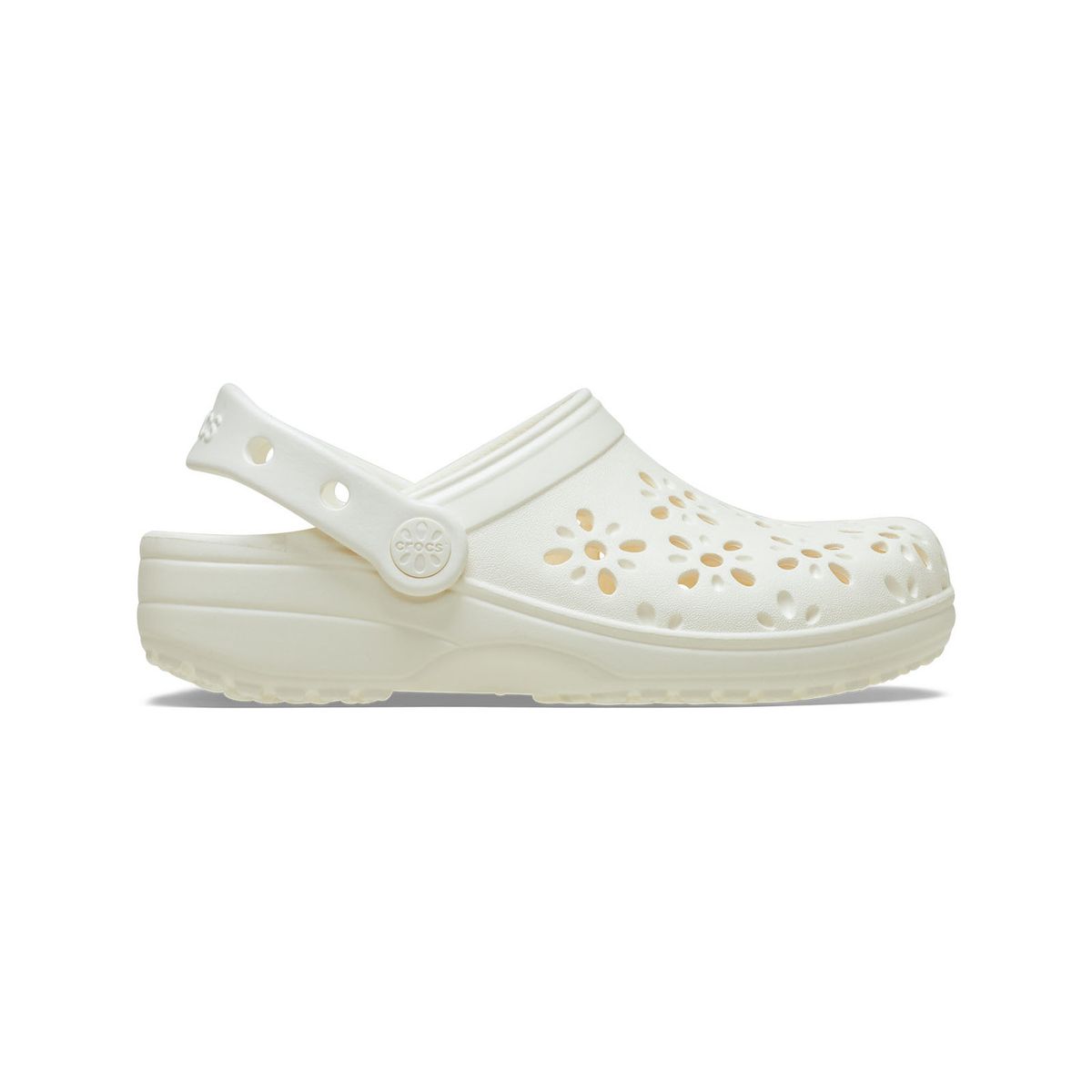 CROCS - Zueco Crocs Niñas Pequeñas Classic Floral Beige CROCS