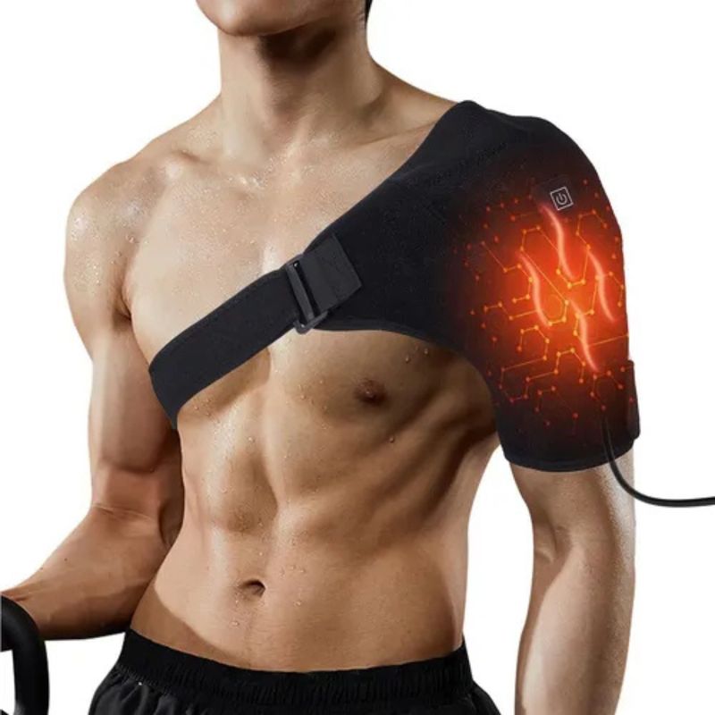 MOVI - Hombrera Térmica Eléctrica para Dolor de Hombro y Tensión Muscular