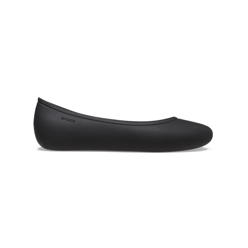 CROCS - Sandalia Mujer Brooklyn Flat Negro CROCS