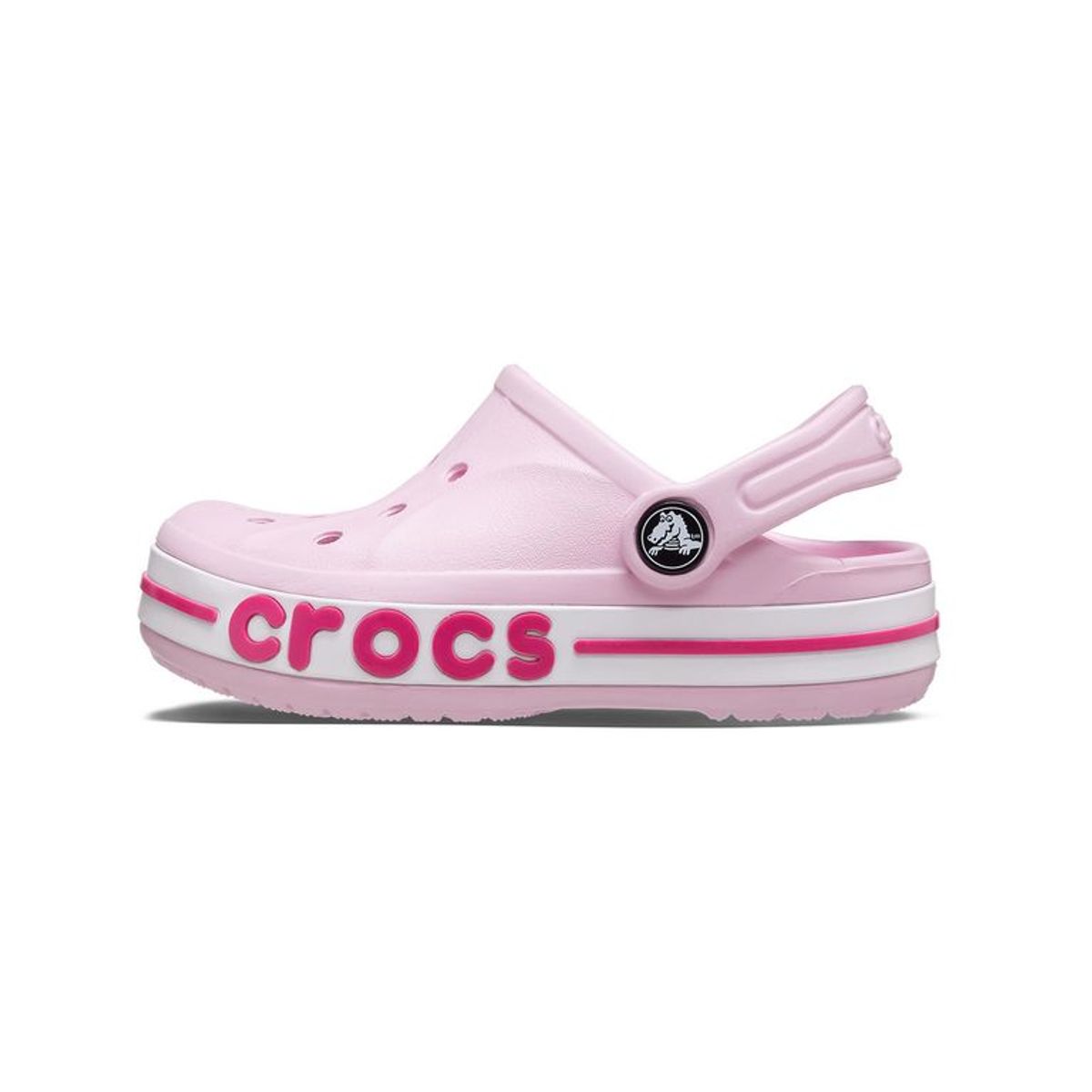 CROCS - Zueco Crocs Niñas Grandes Bayaband Clog Rosa CROCS