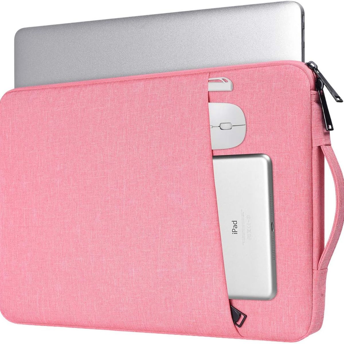 PUREPOWER - Funda Protectora Compatible con MacBook AirPro13 y 14-rosa