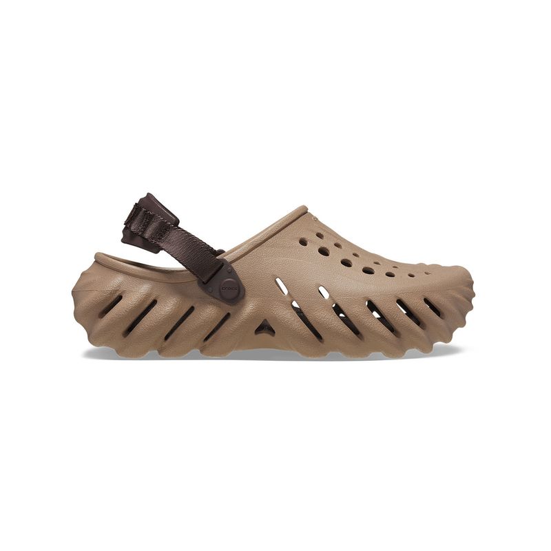 CROCS - Zueco Hombre Echo Clog Café CROCS