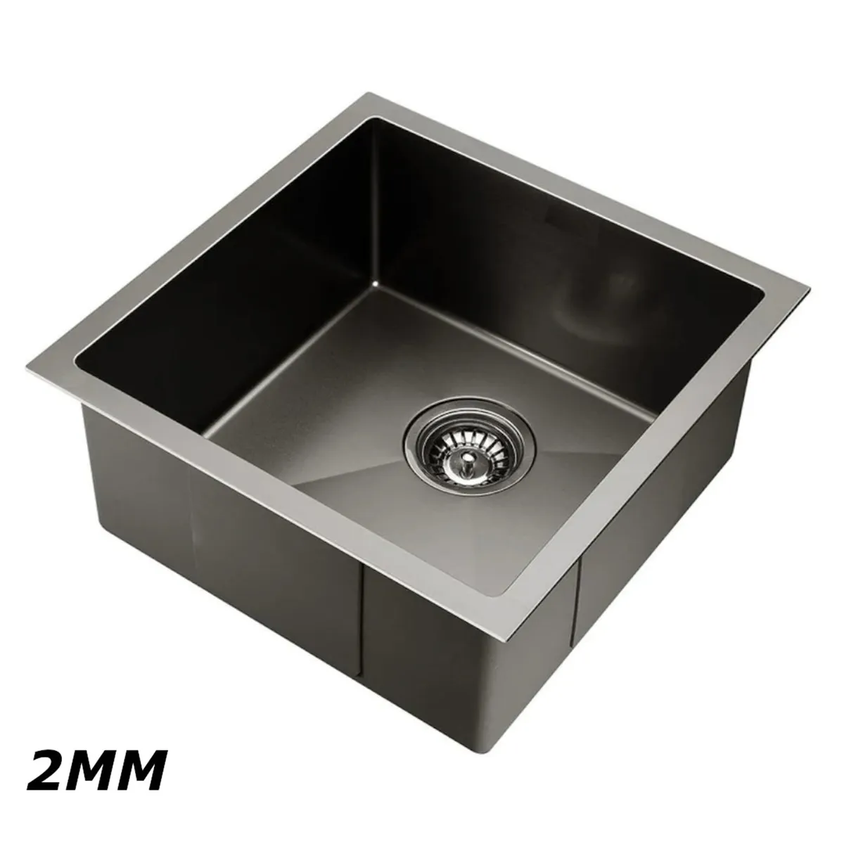 OEM - LAVAPLATOS DEKORA 44X44 CM 2MM ESPESOR COLOR NEGRO